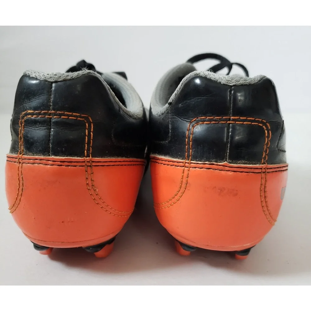 Umbro Soccer Cleats Mens Size 6.5 US Neon Orange Gray Black Sports